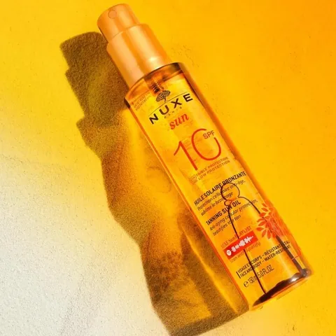 Nuxe Sun Tanning Face and Body Oil Spf10 150ml