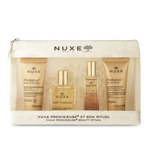 Nuxe Huile Prodigieuse Reise-Set - Nährendes Öl & Mini-Duft