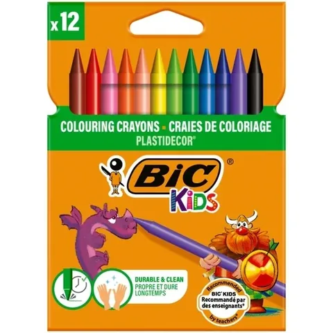 BIC Kids abwaschbare Pastellkreiden