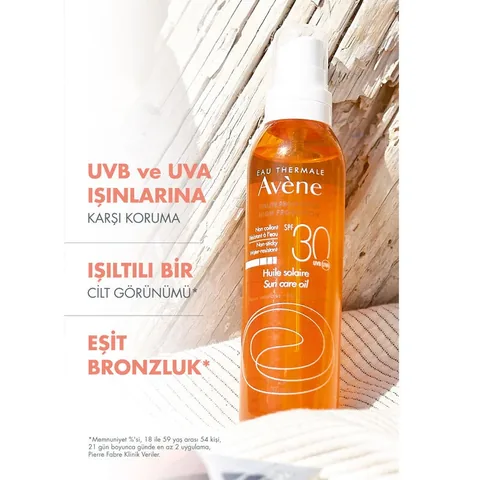 Avene Huile Solaire SPF30 Körperöl 200ml