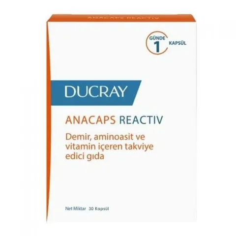 Ducray Anacaps Reactiv Food Supplement 30 capsules