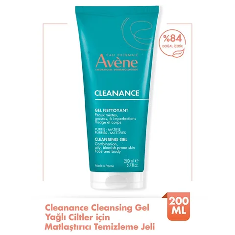 Avene Cleanance For Combination and Oily Skin Cleansing Gel 200 ml