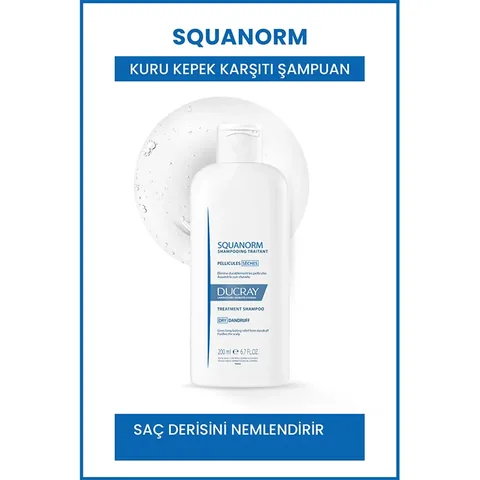 Ducray Squanorm Anti-dandruff Shampoo For Dry Hair 200 ml