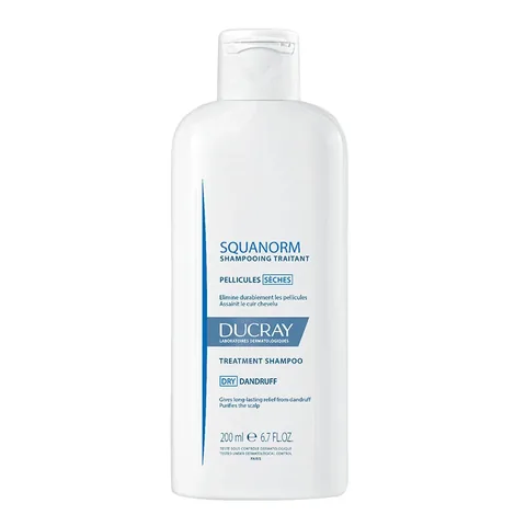 Ducray Squanorm Anti-Schuppen Shampoo für trockene Kopfhaut 200ml