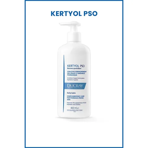 Ducray Kertyol PSO Daily Effective Moisturizing Balm 400 ml
