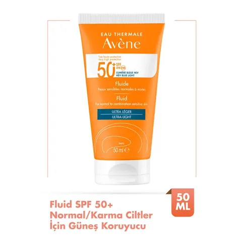 سائل خفيف جدًا SPF 50+ 50 مل من او ثيرمال Eau Thermale Avene