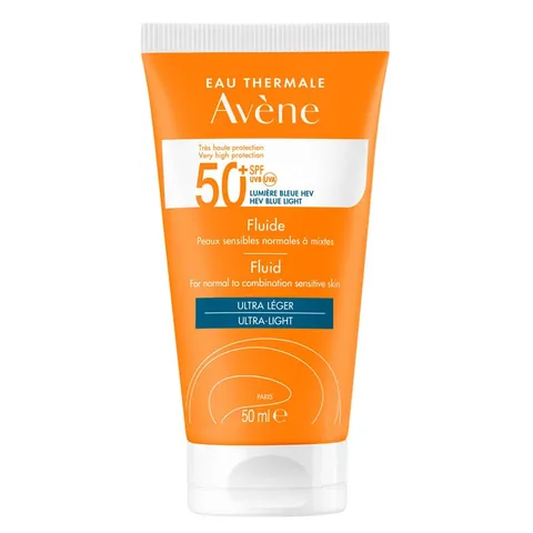 Авен Солнцезащитный флюид SPF 50+ Ультралегкий 50 мл