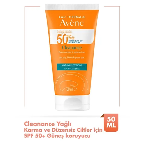 Avene Solaire Cleanance SPF 50+ Sunscreen for Oily Skin 50 ml