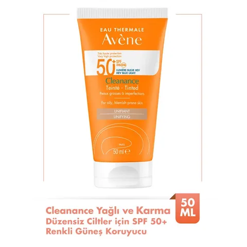 Avene Cleanance SPF50+ Tinted Sunscreen 50 ml