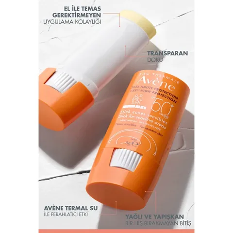 Avene Sonnencreme Stick für empfindliche Bereiche, 8g