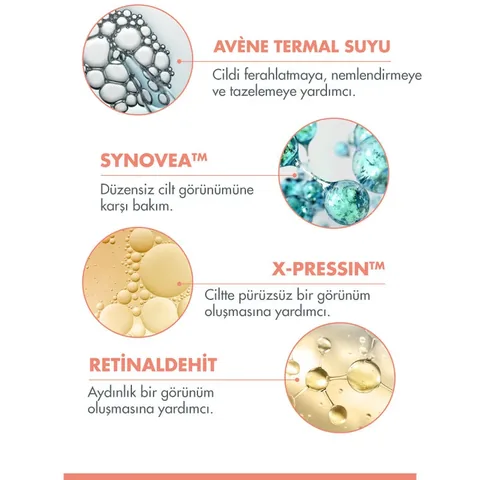 Eau Thermale Avene كريم أفين كلينانس للعناية الليلية للنساء للبشرة غير المتساوية 30 مل