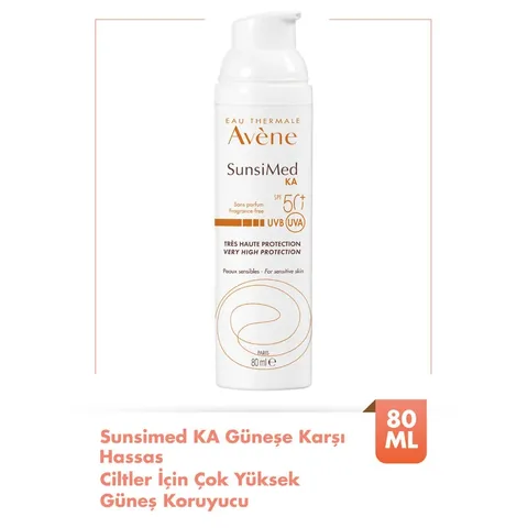 Avene Sunsimed Ka Daily Spf 50+ Sunscreen 80 ml