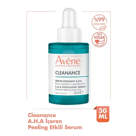 سيروم تقشير أفين كلينانس أها 30 مل من او ثيرمال Eau Thermale Avene