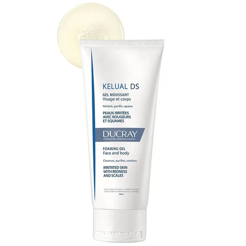 Erleben Sie beruhigte & reine Haut mit Ducray Kelual DS Gel