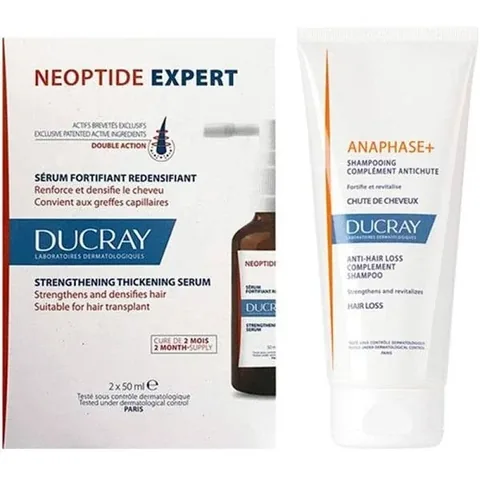 Ducray Neoptide Expert Serum 50 ml X 2 + Ducray Anaphase Shampoo 100 ml