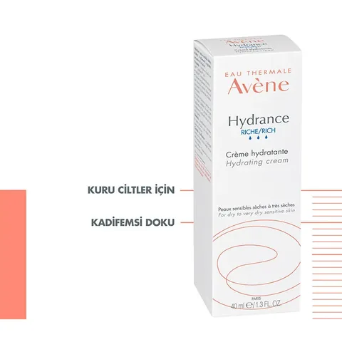 Avene Hydrance Rich Hydrating Cream 40 ml