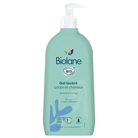 Biolane Organic Hair and Body Shampoo 500 ml