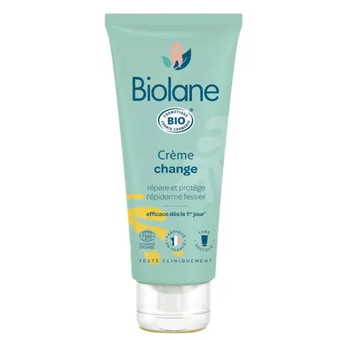 Biolane كريم تغيير الحفاضات العضوي من بيولين، 100 مل