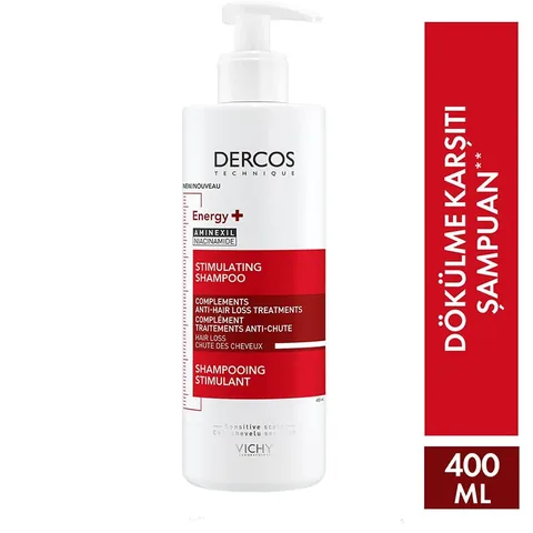 Vichy Dercos Energy+ Anti-Hair Loss Shampoo 400 ml