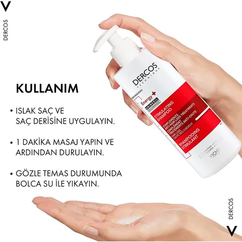 Vichy Dercos Energy+ Anti-Hair Loss Shampoo 400 ml