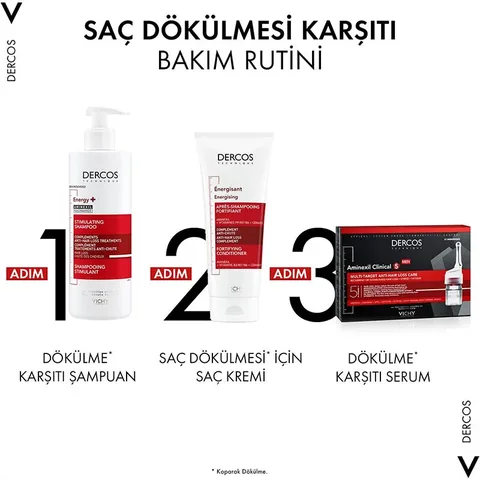 Vichy Dercos Energy+ Anti-Hair Loss Shampoo 400 ml