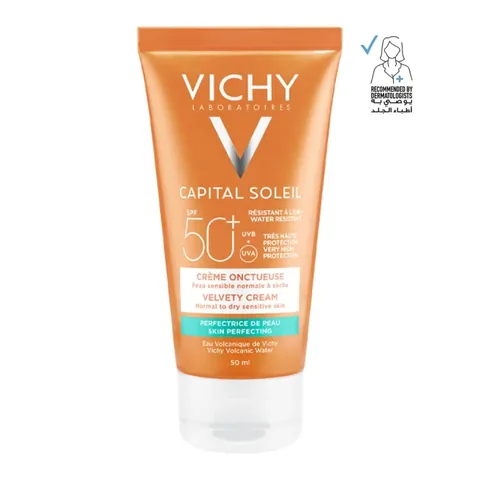 Vichy Capital Soleil Spf50+ Velvety Sun Cream 50 ml