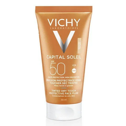 Vichy مستحلب بي بي واقي من الشمس فيشي إيديال سوليل بعامل حماية 50+، 50 مل