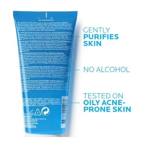 La Roche-Posay جل التنظيف إيفاكلار من لاروش بوزيه للبشرة الدهنية 200 مل