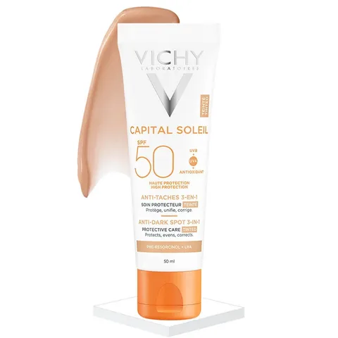 Защитите и выровняйте тон: Vichy Capital Soleil SPF 50+