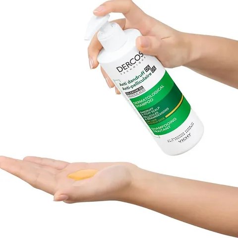 Vichy Dercos Anti Dandruff Shampoo 390 ml - For Dry Hair
