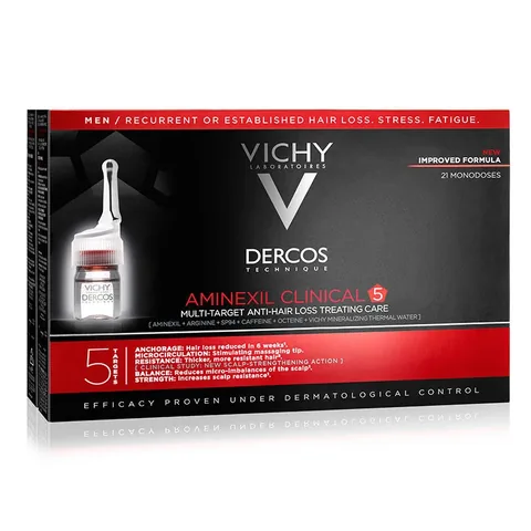 Укрепите волосы: Сыворотка Vichy Dercos Aminexil Clinical 5