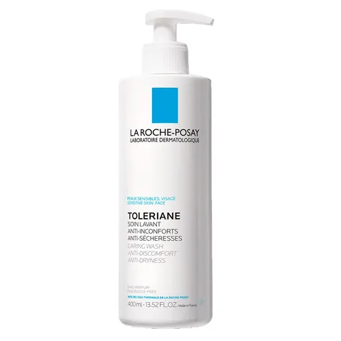 La Roche Posay Toleriane Caring Wash Face Cleansing Gel For Dry And Sensitive Skins 400 ml