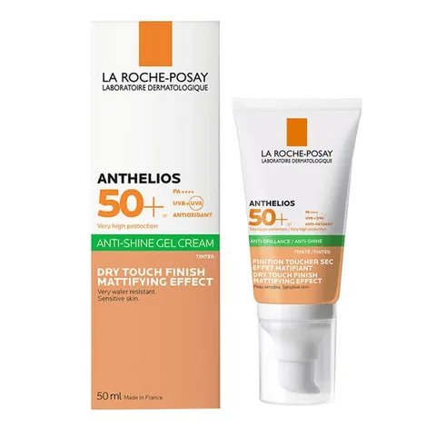 La Roche-Posay كريم جل الشمس الملون أنثيليوس إكس إل من لا روش بوزيه بعامل حماية 50، 50 مل