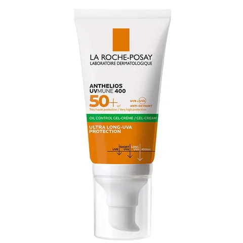 La Roche-Posay كريم جل أنثيليوس إكس إل من لا روش بوزيه بعامل حماية من الشمس 50، لمسة جافة، غير معطر، 50 مل