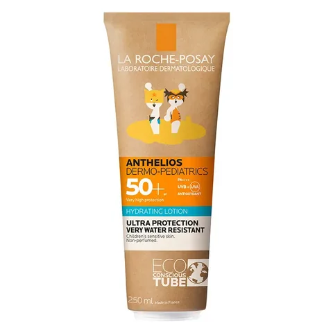La Roche-Posay لوشن واقي من الشمس للأطفال من لا روش بوزيه أنثيليوس بعامل حماية 50+، 250 مل
