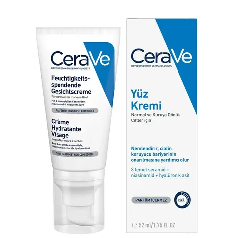 Cerave كريم مرطب للوجه من سيرافي 52 مل