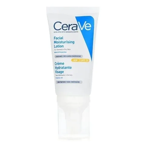 CeraVe Gesichtscreme SPF 25 - Feuchtigkeitsspendende Tagescreme 52ml
