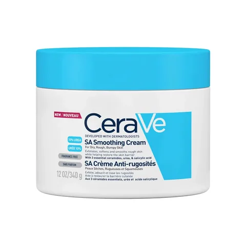 CeraVe Salicylsäure Feuchtigkeitscreme für trockene, raue Haut und Keratosis pilaris - 340 Gramm von CeraVe