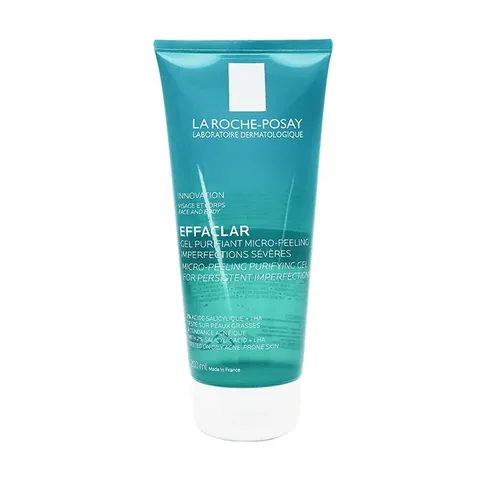 La Roche-Posay جل التقشير الدقيق إيفاكلار من لاروش بوزيه للبشرة الدهنية 200 مل