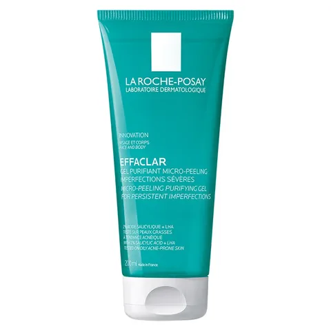 La Roche-Posay جل التقشير الدقيق إيفاكلار من لاروش بوزيه للبشرة الدهنية 200 مل