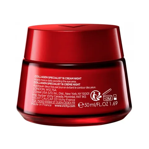 Vichy Liftactiv Collagen Specialist Anti-Aging Night Care Cream 50 ml