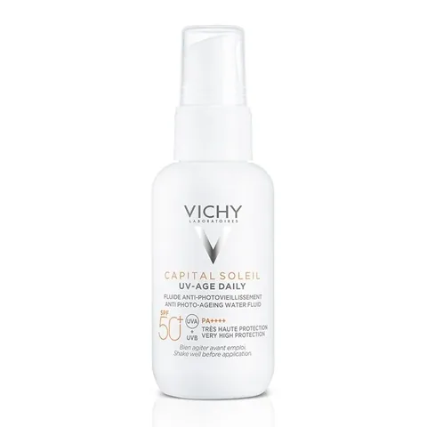 Vichy فيشي كابيتال سوليل واقي من الشمس بعامل حماية من الشمس 50، 40 مل