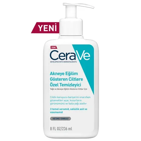 Cerave جل غسيل سيرافي للبشرة الدهنية وغير المتساوية 236 مل
