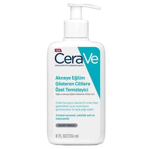 Cerave جل غسيل سيرافي للبشرة الدهنية وغير المتساوية 236 مل