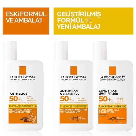 سائل واقي شمس أنثيليوس يو في موني SPF 50+ 50 مل من لا روش بوزي La Roche-Posay