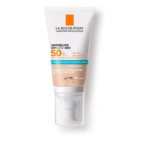 La Roche Posay Anthelios UVmune SPF+50 High Protection Tinted Facial Sunscreen for Sensitive Skin 50 ml