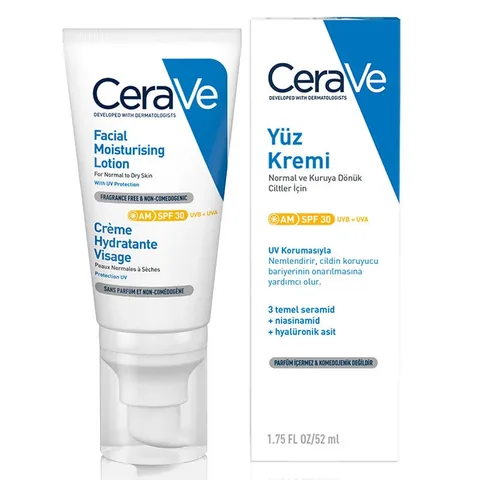CeraVe Feuchtigkeitsgesichtcreme mit SPF 30 - 52ml