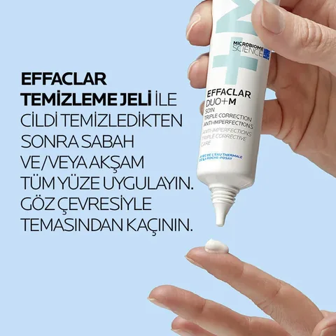 La Roche-Posay كريم إيفاكلار ديو+إم للعناية بالوجه من لاروش بوزيه للبشرة الدهنية والمعرضة لحب الشباب 40 مل