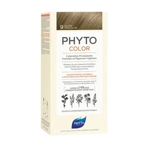 Фито Пхитоколор Травяная краска для волос - 9 - Светлый блондин от Phyto