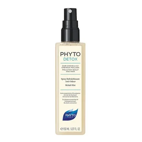Phyto Phytodetox Deodorizing Spray For Lifeless And Dull Hair 150 ml